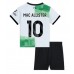 Tanie Strój piłkarski Liverpool Alexis Mac Allister #10 Koszulka Wyjazdowej dla dziecięce 2023-24 Krótkie Rękawy (+ szorty)